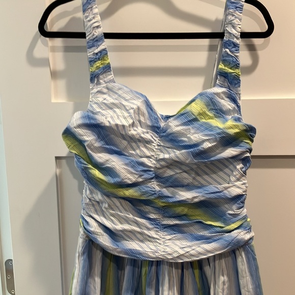 By Anthropologie Square-Neck Drop-Waist Maxi Dress - Picture 4 of 12